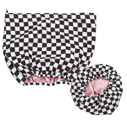 Velura™ Satin Lined Luxury Shower Cap