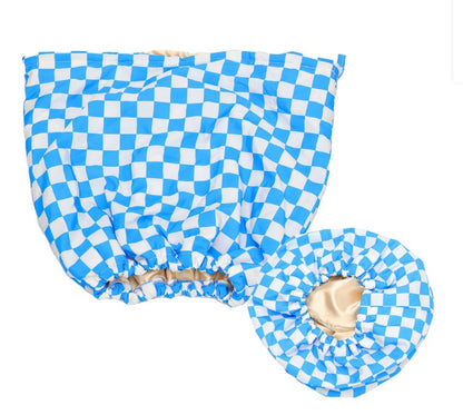 Velura™ Satin Lined Luxury Shower Cap