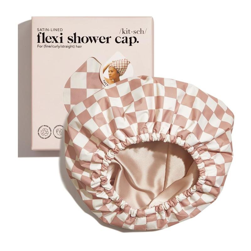 Velura™ Satin Lined Luxury Shower Cap